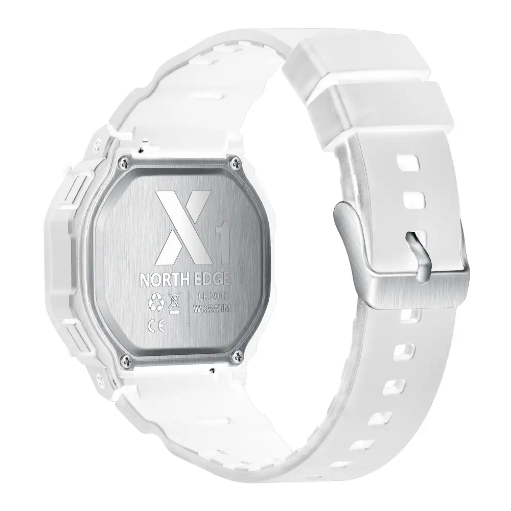 North Edge Sport Watch Dual Time Alarm Countdown X1