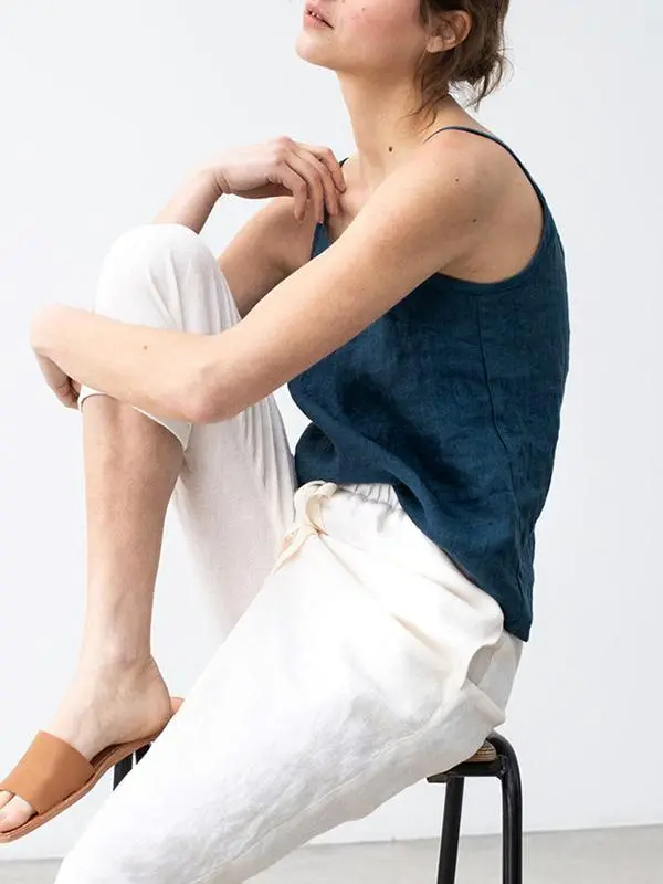 Modern Linen Top