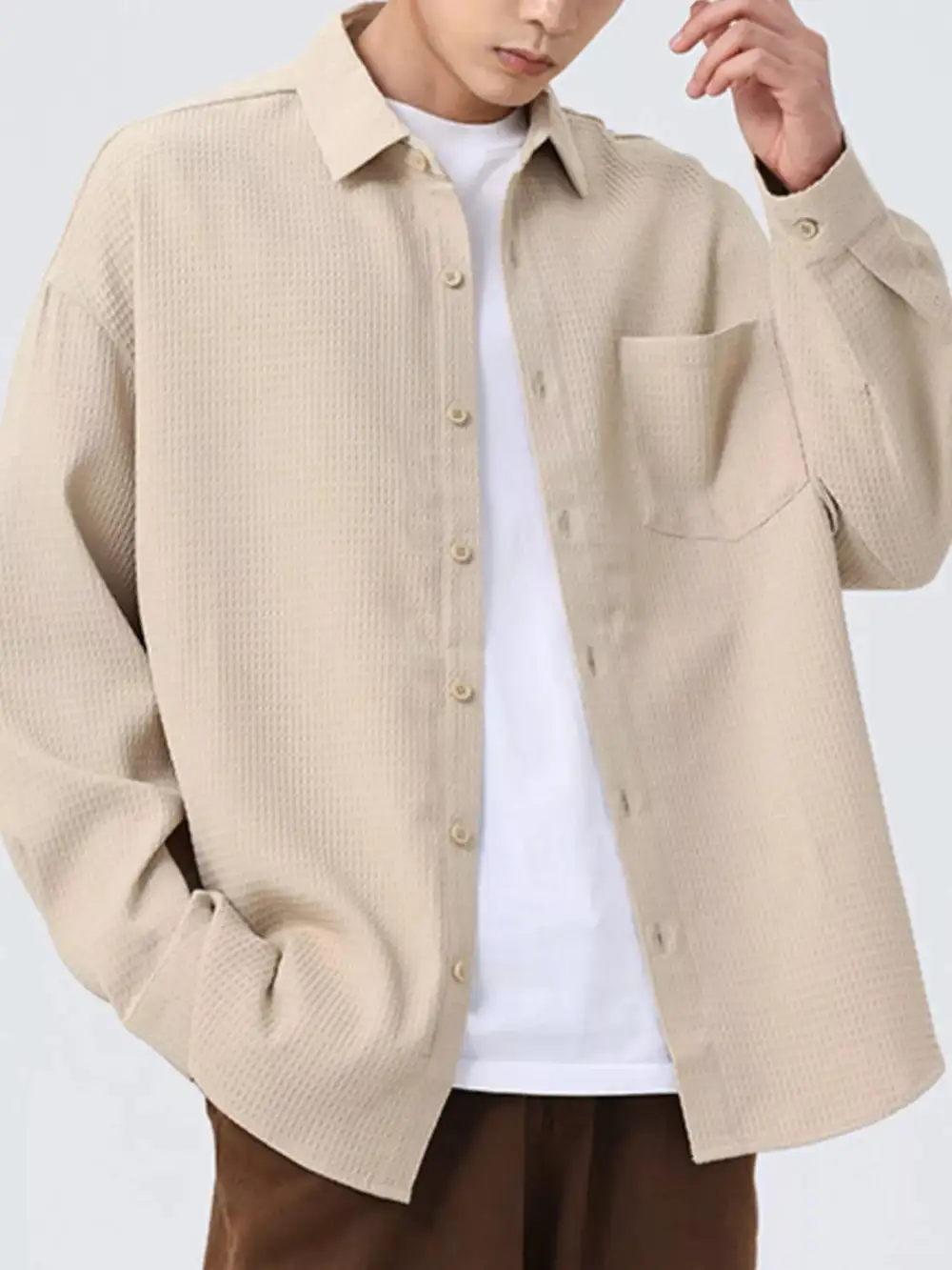 Cotton Button Up Shirt