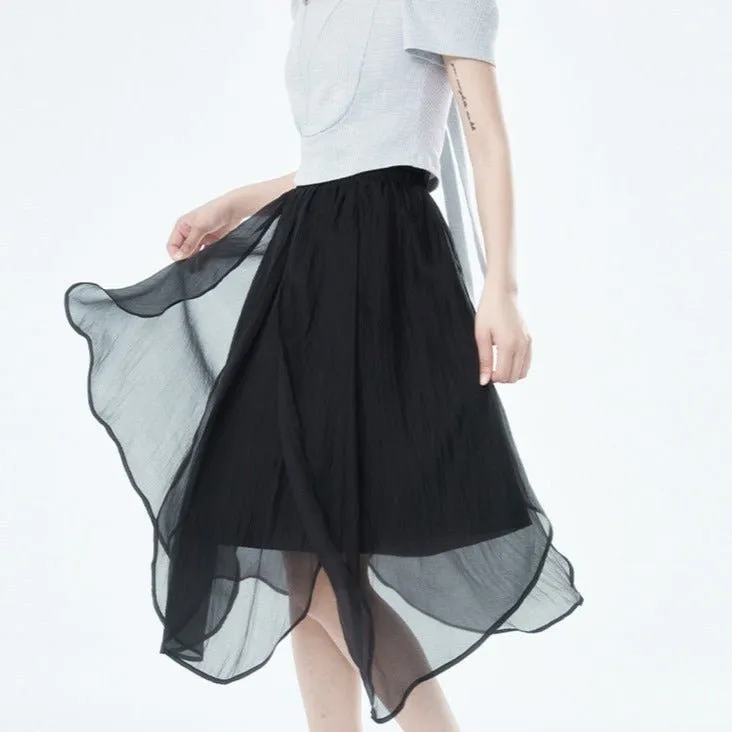 Everyday Casual Flared Skirt