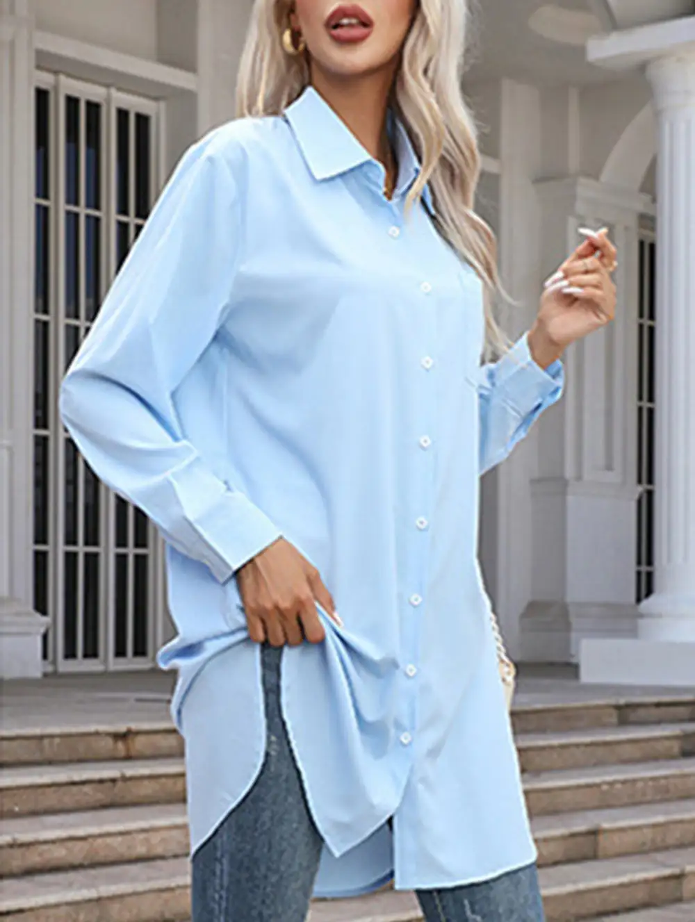 Relaxed Long Sleeve Shirt