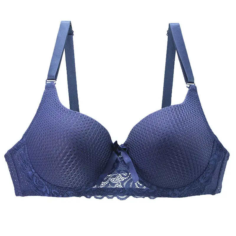 Non-Padded Full-Coverage Lace Minimizer Bra