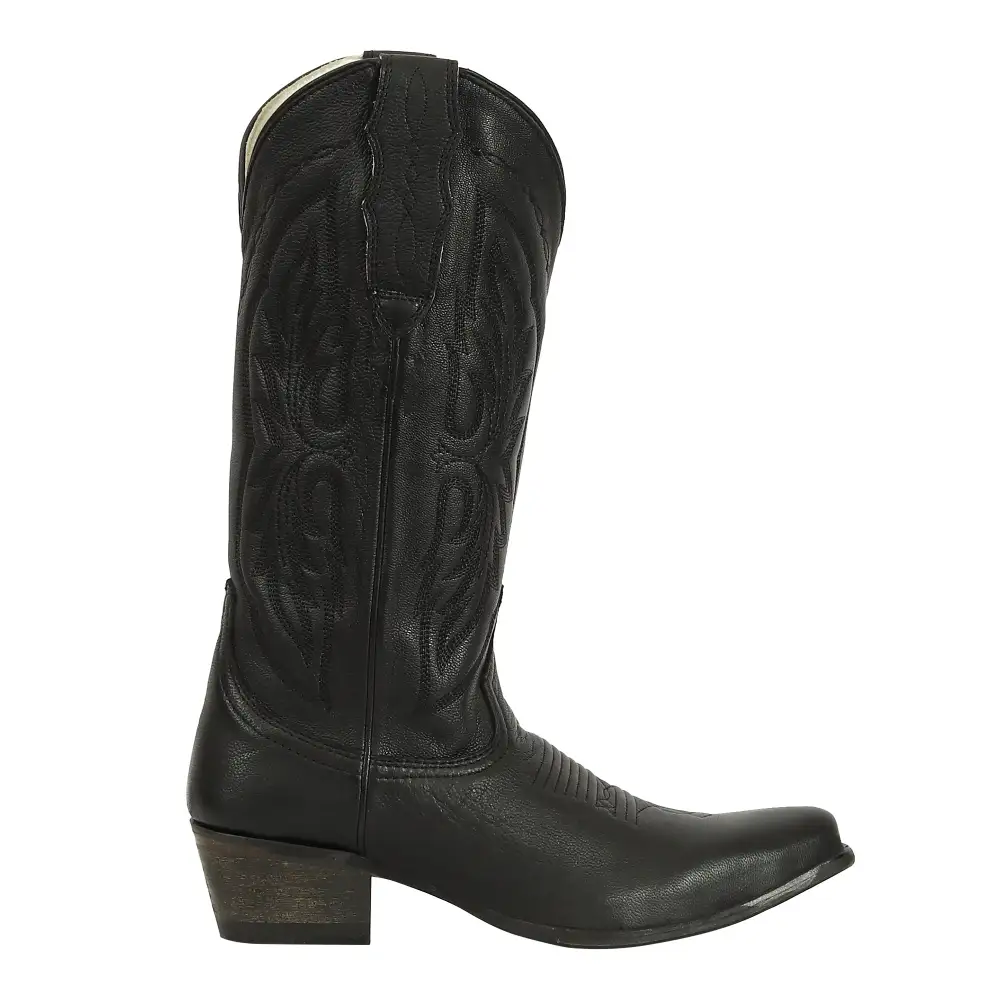 Durable Round Toe Men's Denim Boots