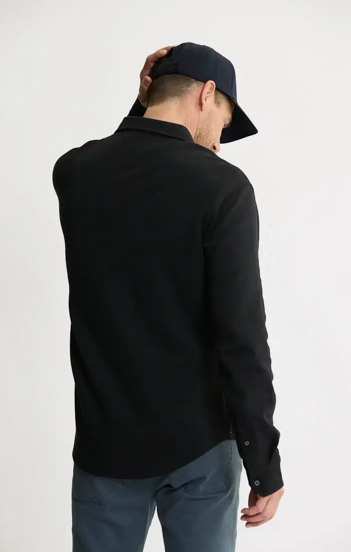 Long Sleeve Cotton Double Face Shirt