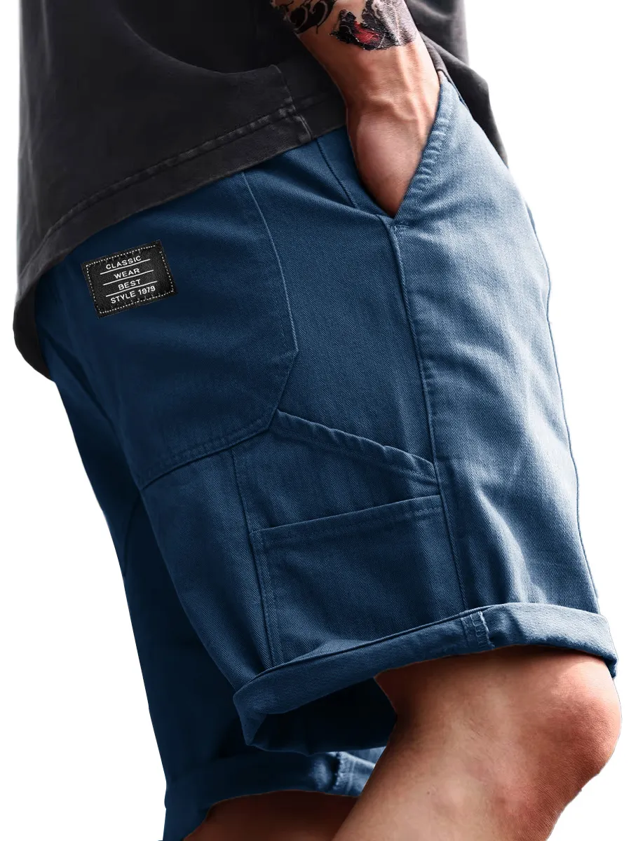 Comfort Fit Utility Pocket Shorts
