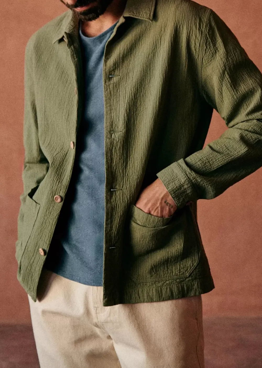 Lapel Texture Jacket