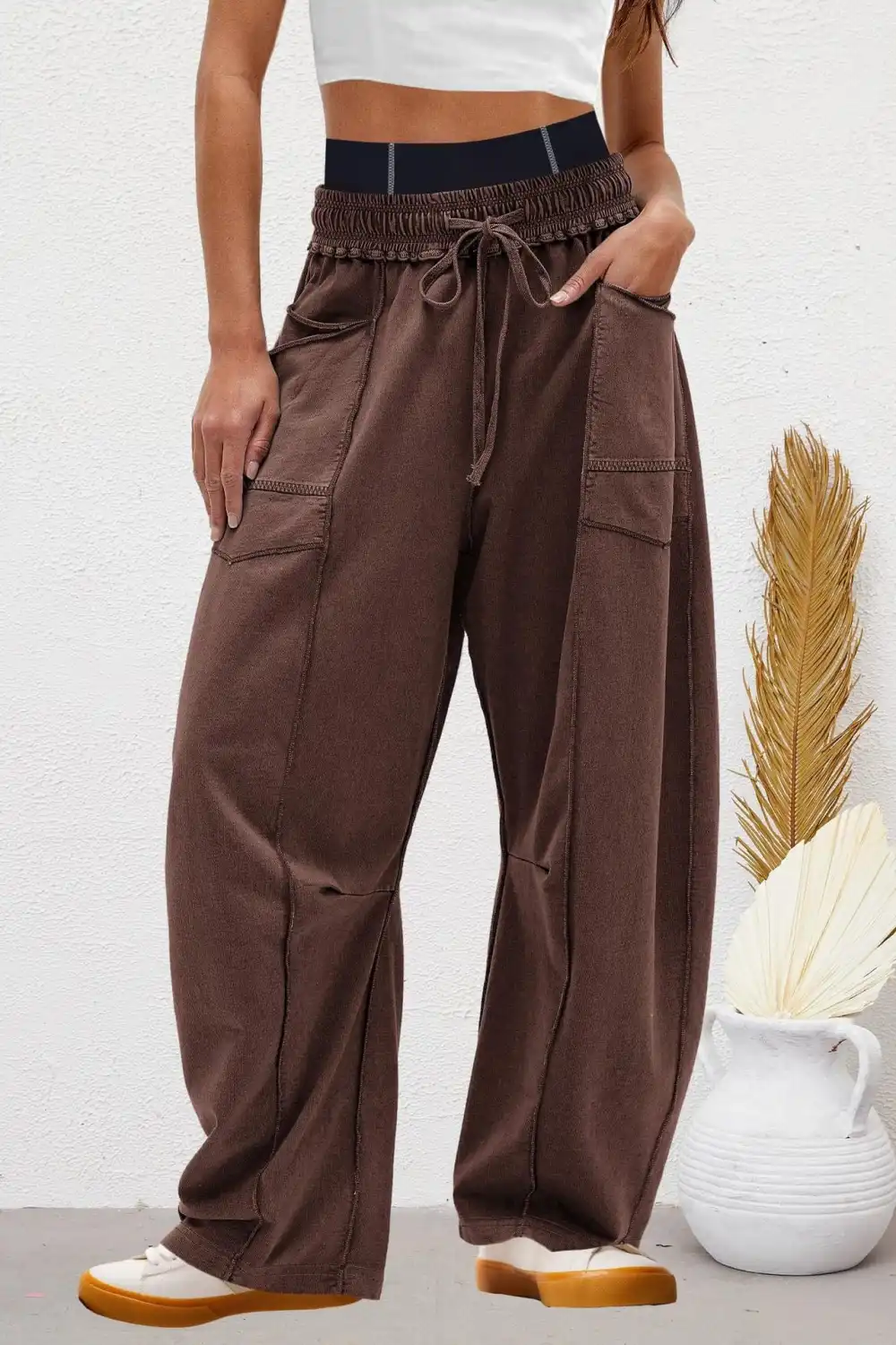 Barrel Graceful Wide Leg Pants