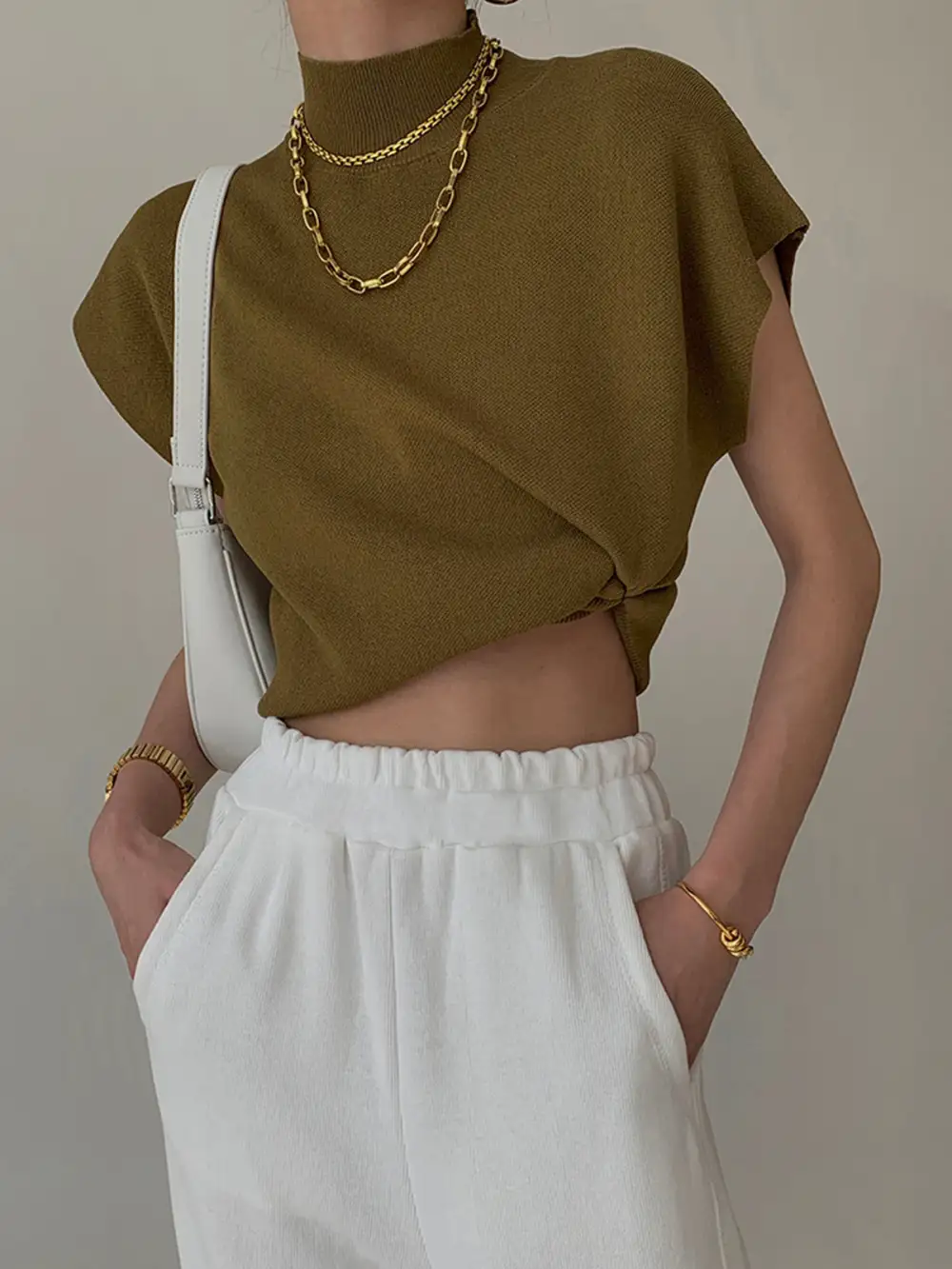 Relaxed Sleeveless Top