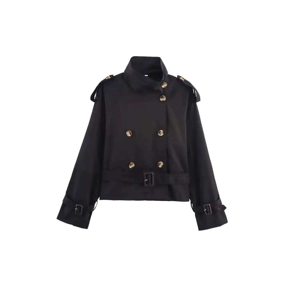 Refined Clean Line Trench Coat