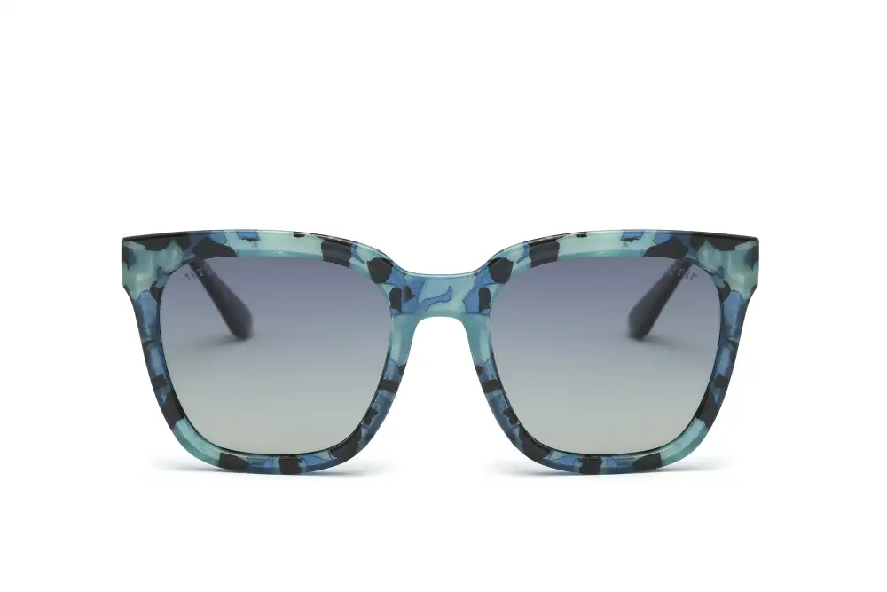 Polarized Square Cat-Eye Sunglasses
