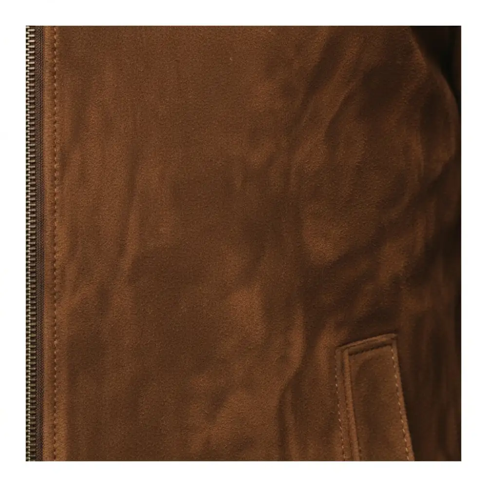 Suede Biker Trucker Bomber Jacket