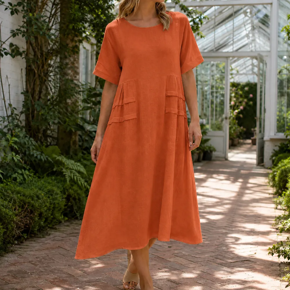 Refined Women's Beaded Midi Dress