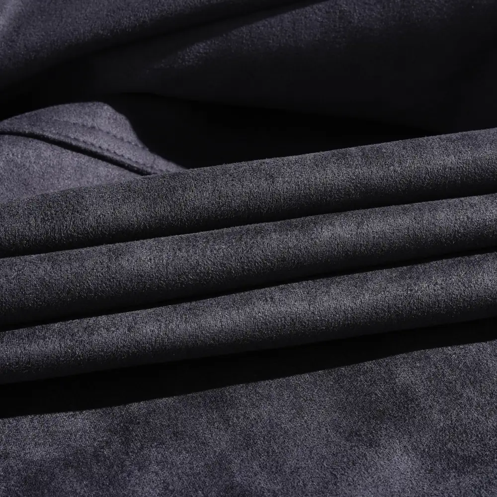 Structured Utility Suede Jacket