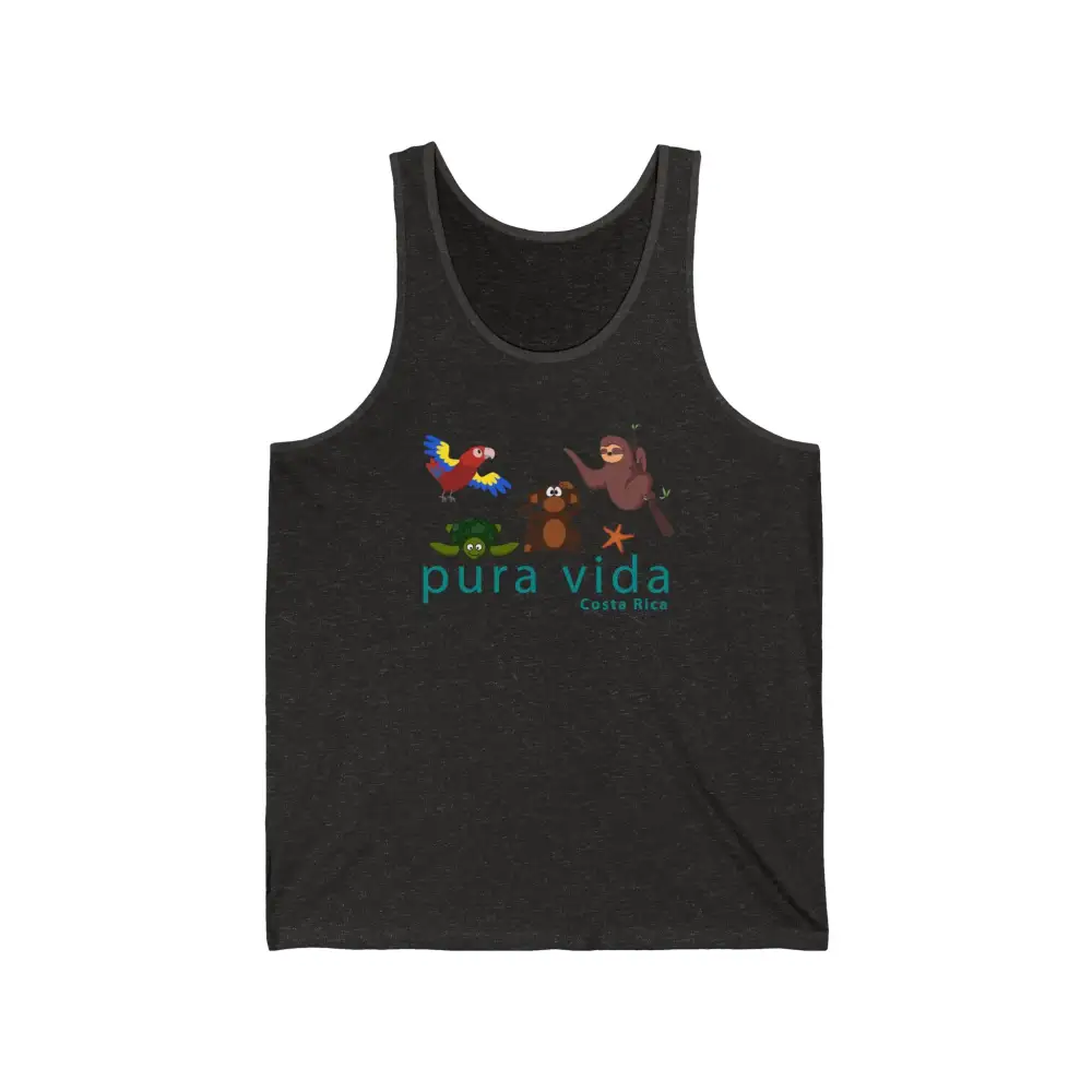 Tropical Wildlife Graphic Tank Top