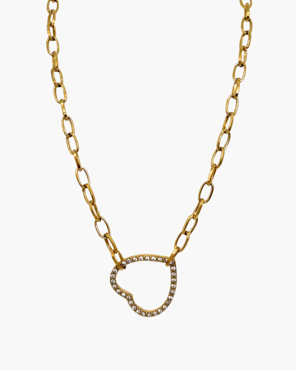 Floating Heart Necklace