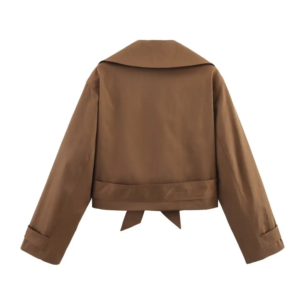 Versatile Belted Trench Coat