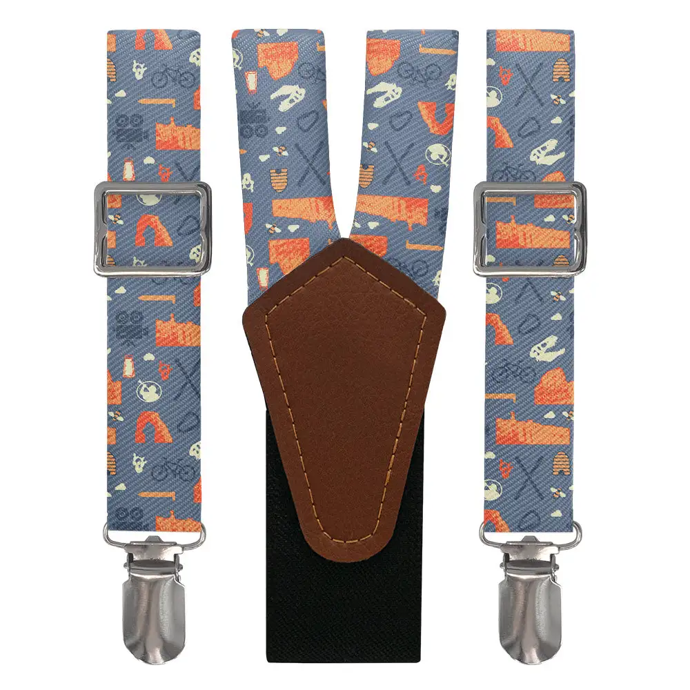 Scenic Motif Suspenders
