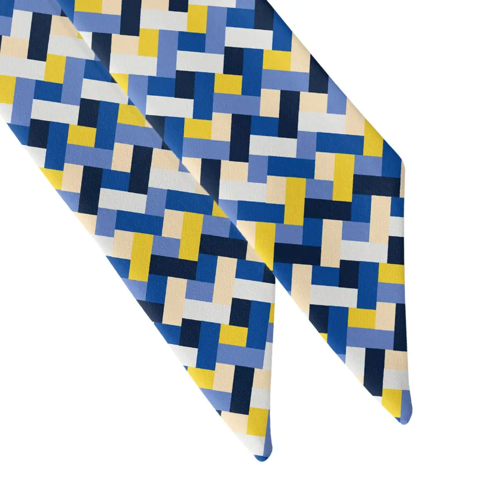 Bask Pattern Hair Scarf