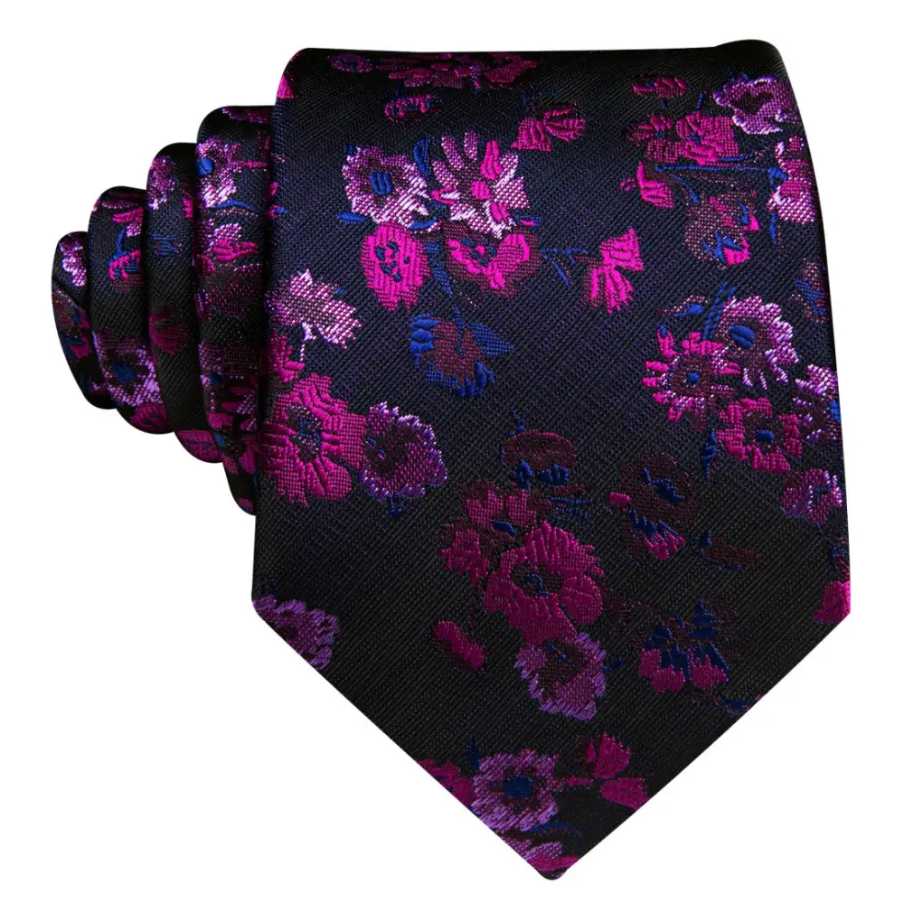 Tailored Floral Necktie Set