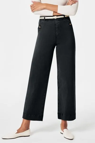 Relaxed High Waist Pocketed Denim Jeans