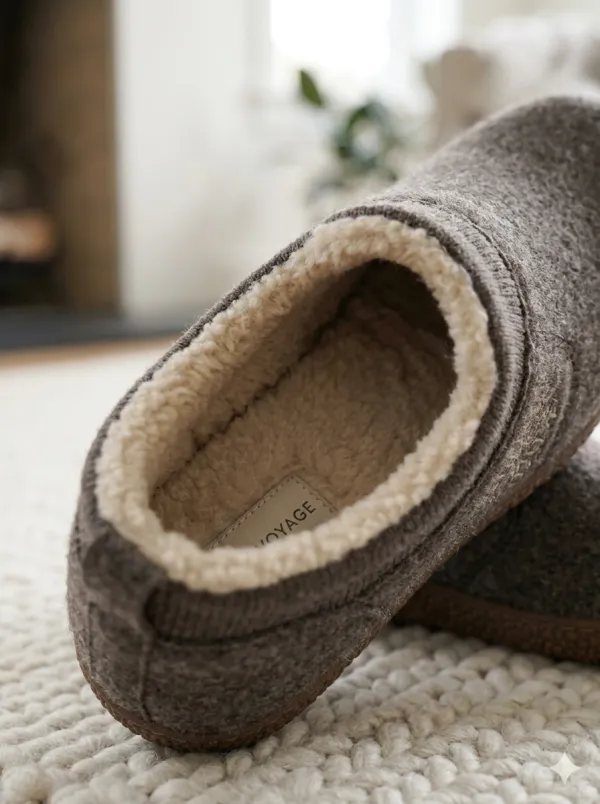 Everyday Snowflake Winter Sport Look Unisex Warm Wool Shoes