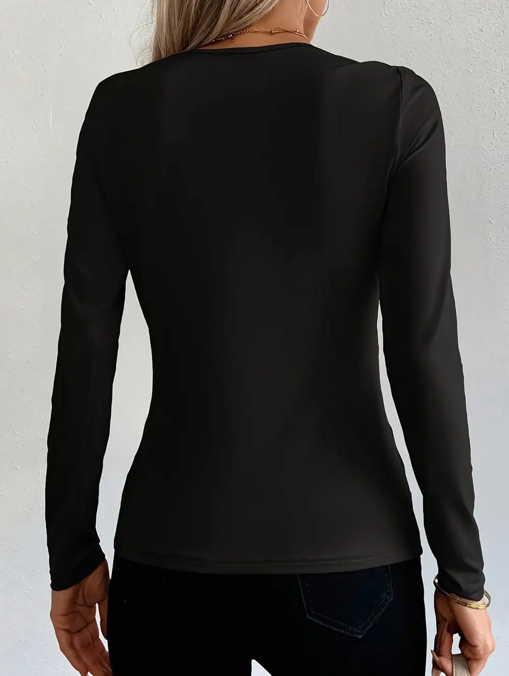 Soft Detail Openwork Top
