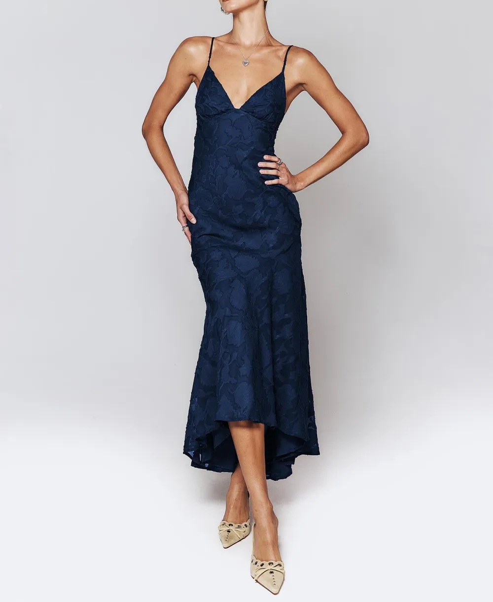 Low Back Flowing Maxi Dress