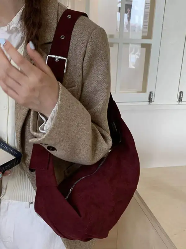Casual Adjustable Strap Crossbody Bag