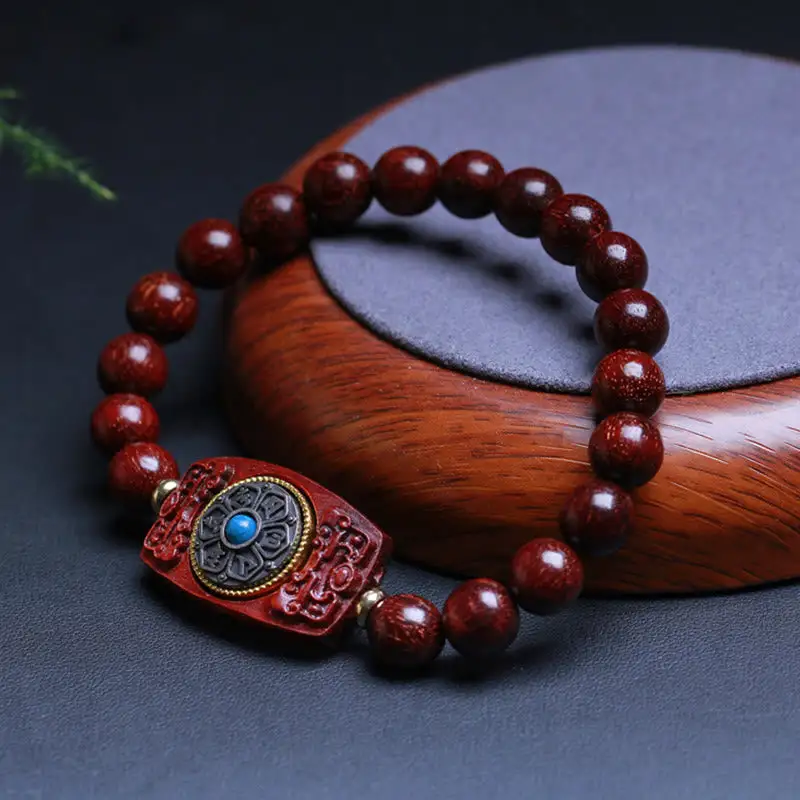 Classic Small Leaf Sandalwood Bracelet