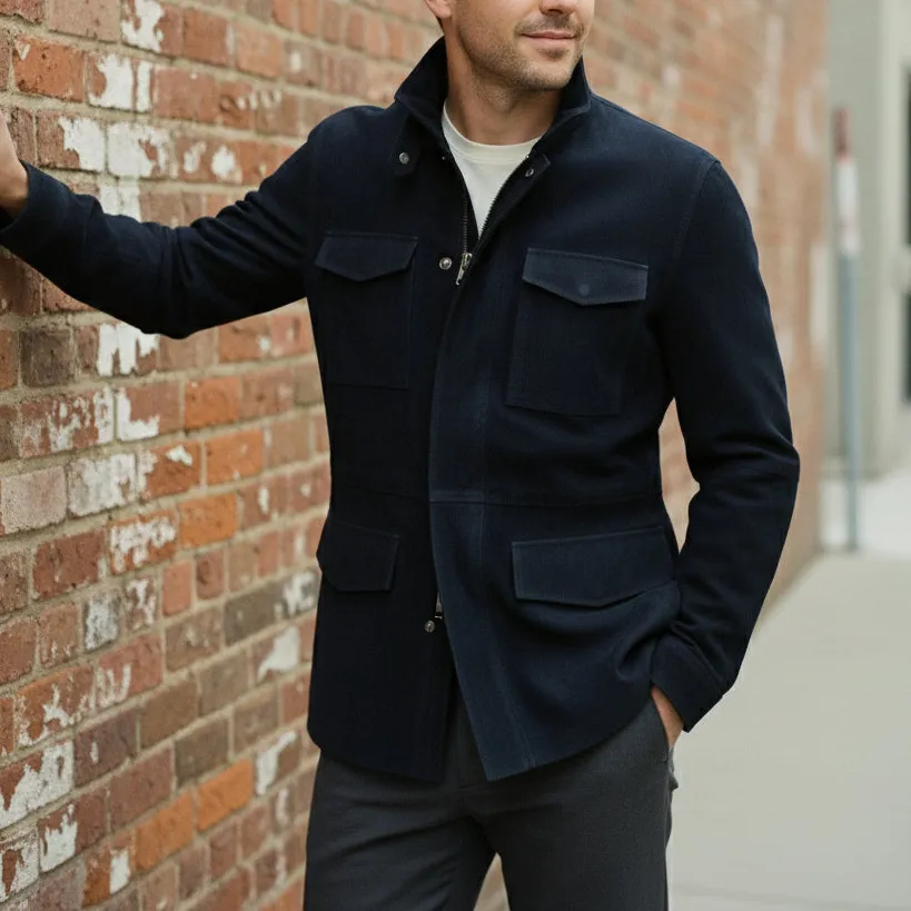 Refined Suede Classic Jacket