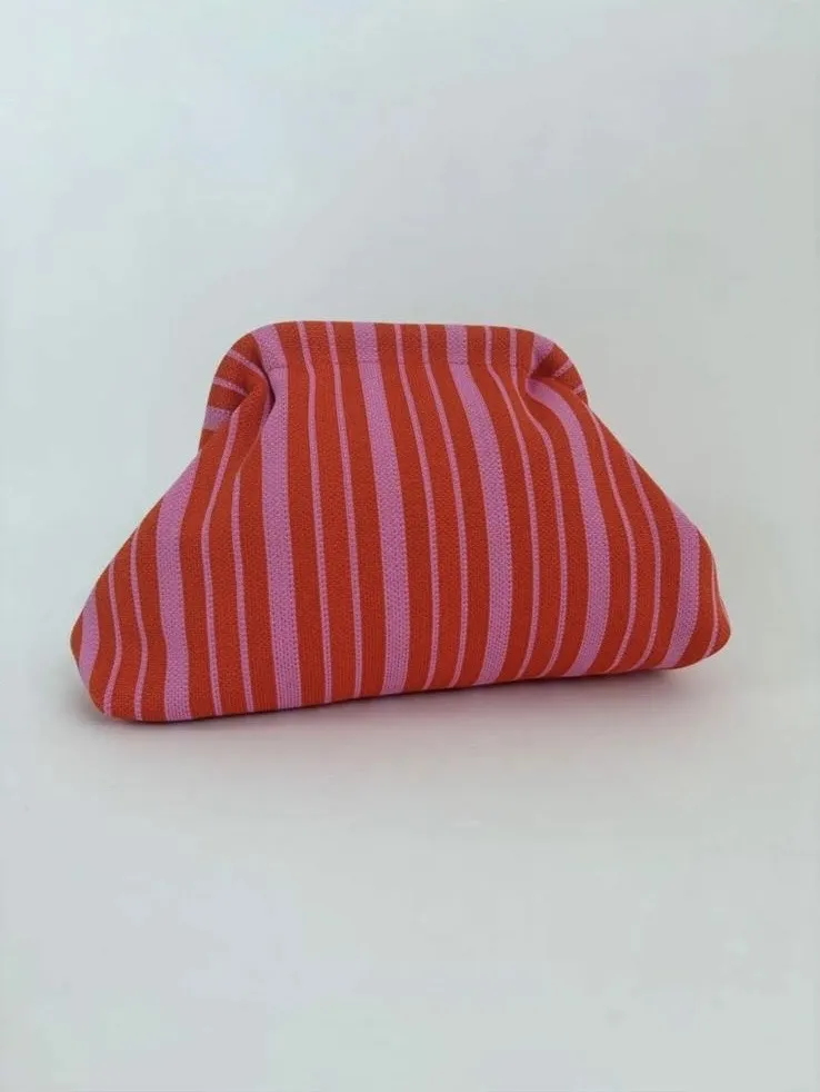 Timeless Striped Everyday Cosmetic Bag