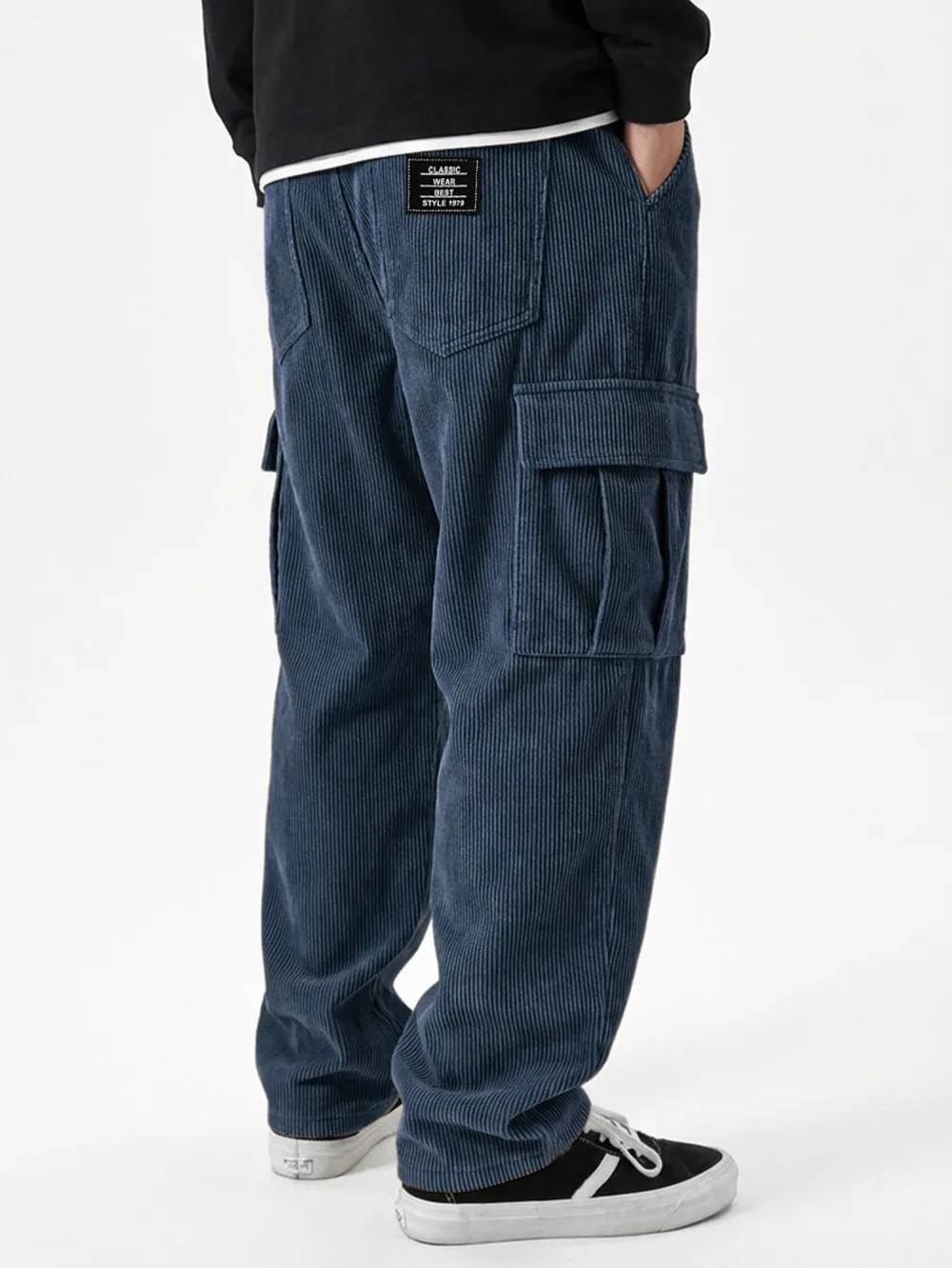 Soft Touch Corduroy Utility Pocket Pants