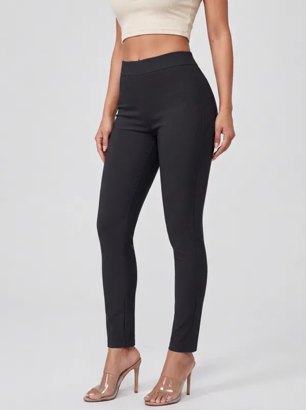 Mid-Rise Women's Stretch Mid-Rise Pants