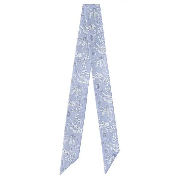 Driftwood Floral Pattern Hair Scarf