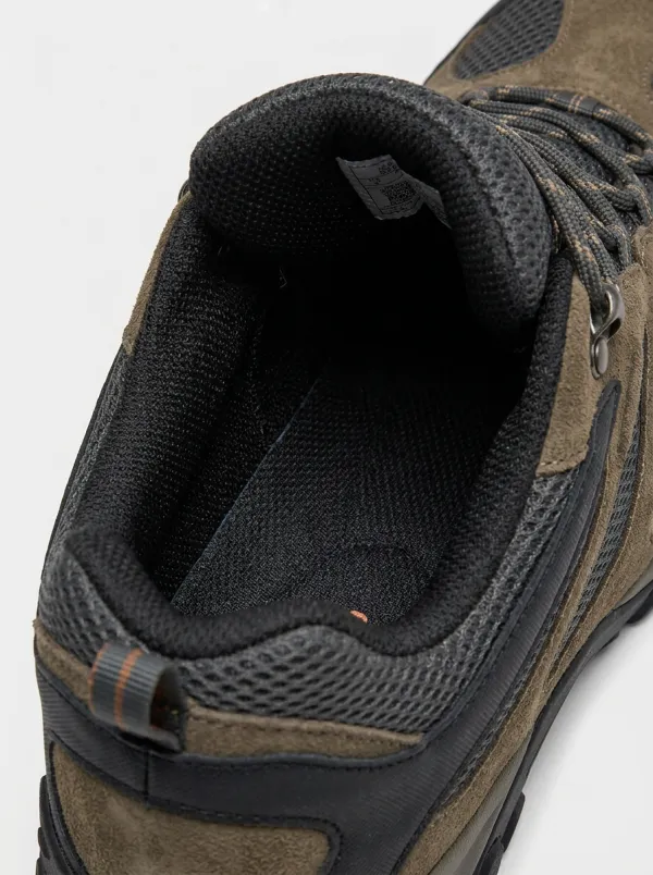Men's Trail Motion Suede Mesh Outdoor Work Shoes