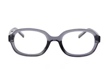 Tapered Oval Round Frame Sunglasses