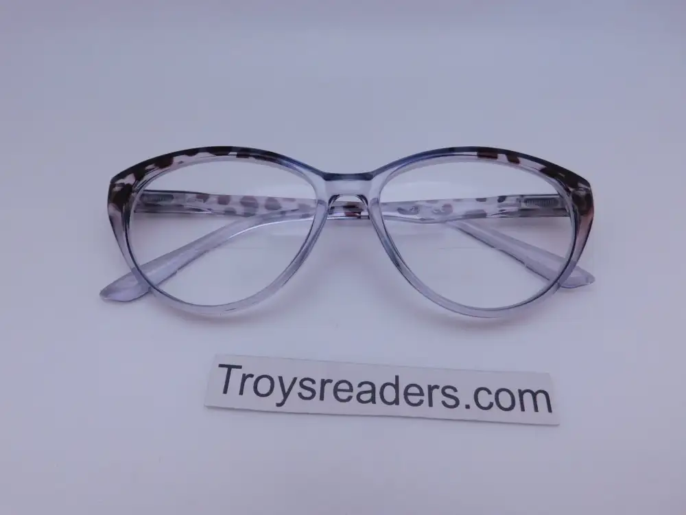 Cat-Eye Clear Bifocal Reading Glasses