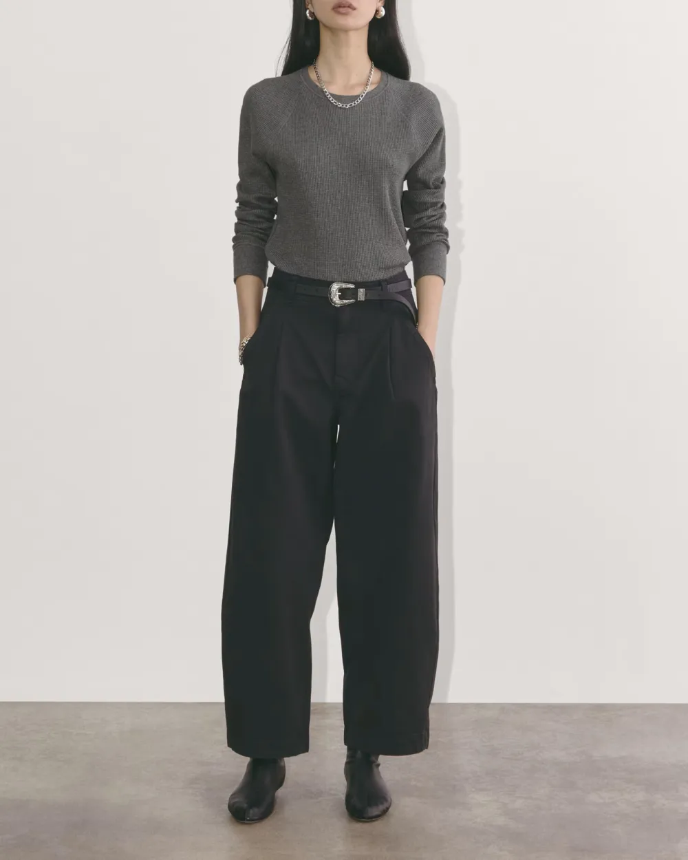 Regular-Fit Long-Sleeved Tee