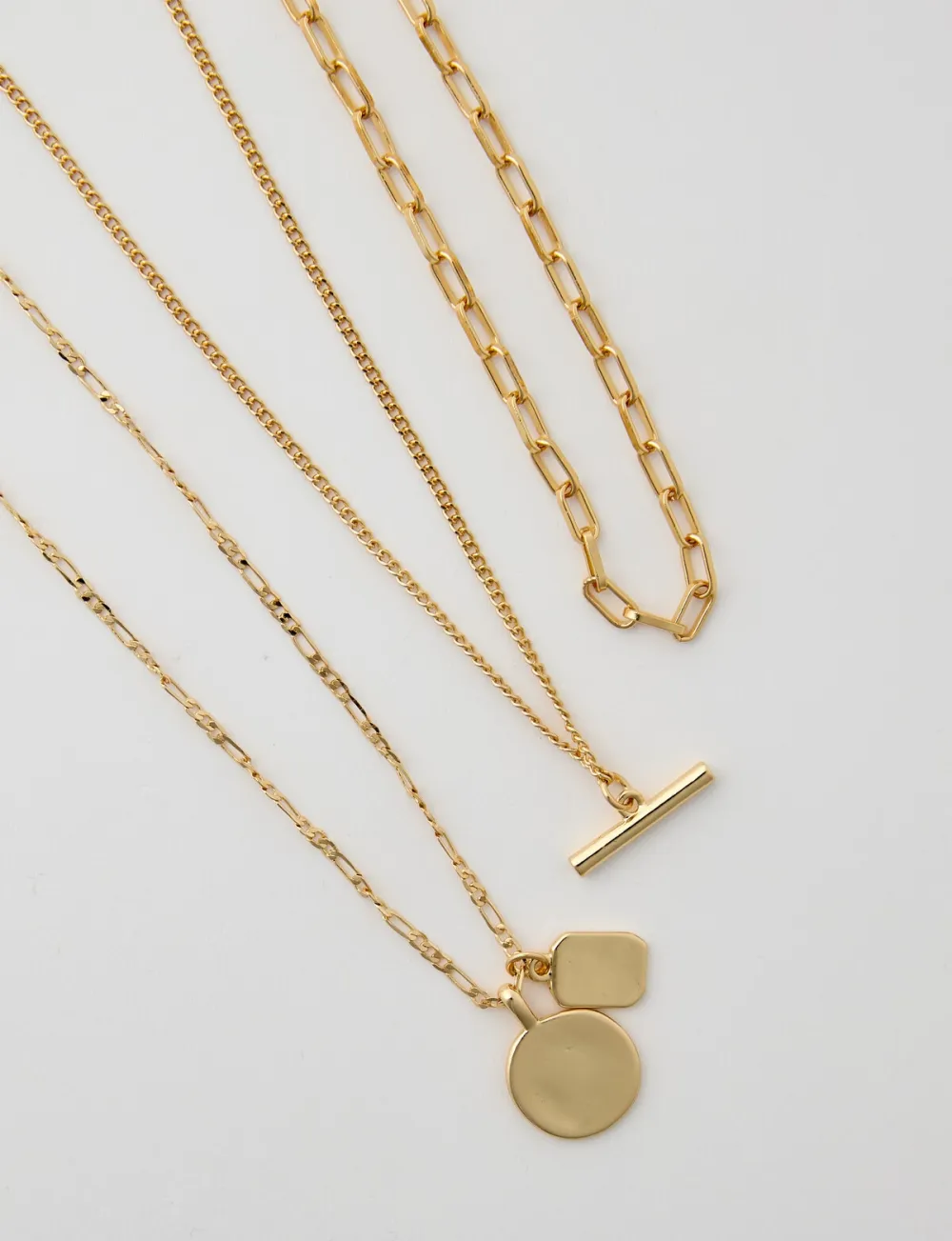 Fashionable And Creative Three-Layer Pendant Necklace