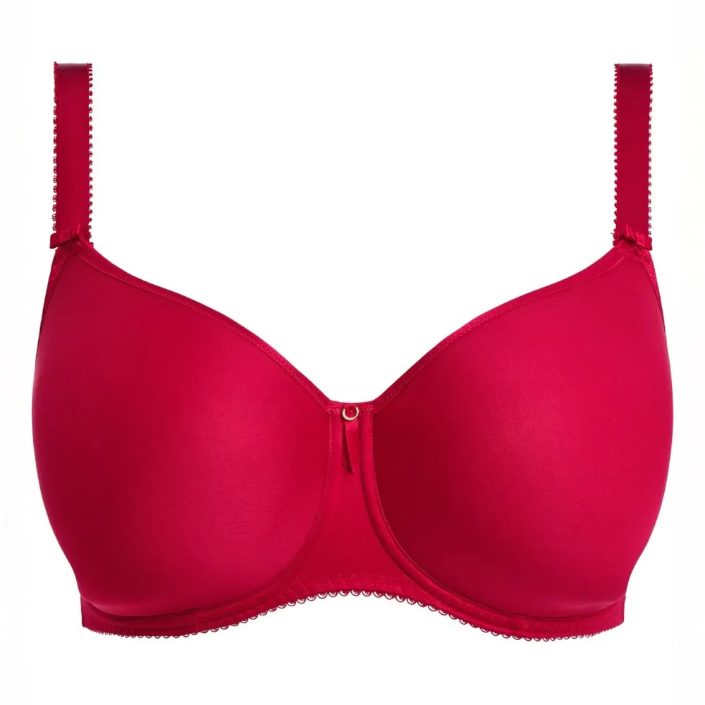 Women's Spacer Molded Rounded Shape Breathable Smoothing Bra