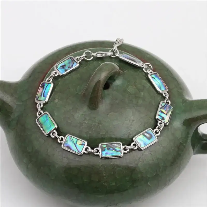 Abstract Link Bracelet
