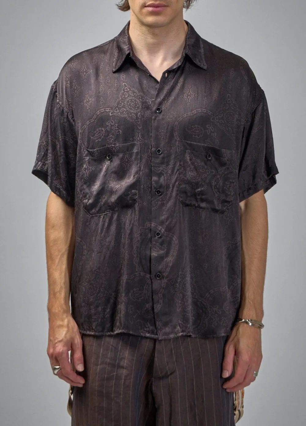 Silk Printed Shirt