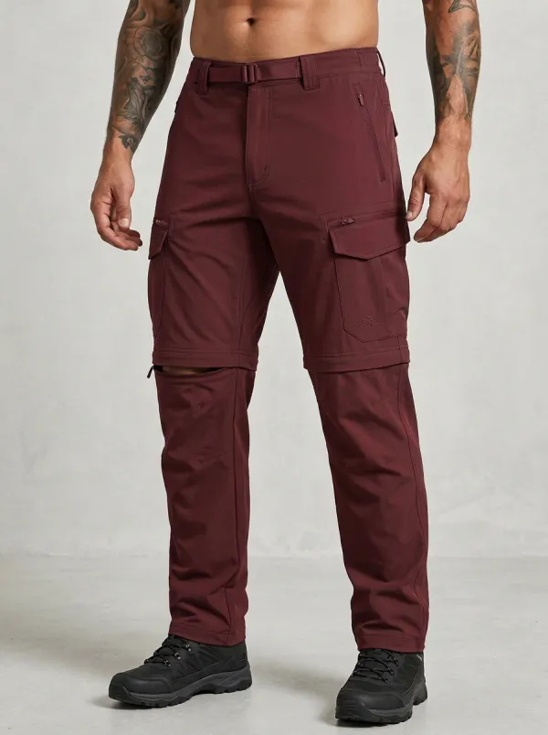 Men's Canyon Travel Waterproof Zip-Off Tactical Cargo Pants