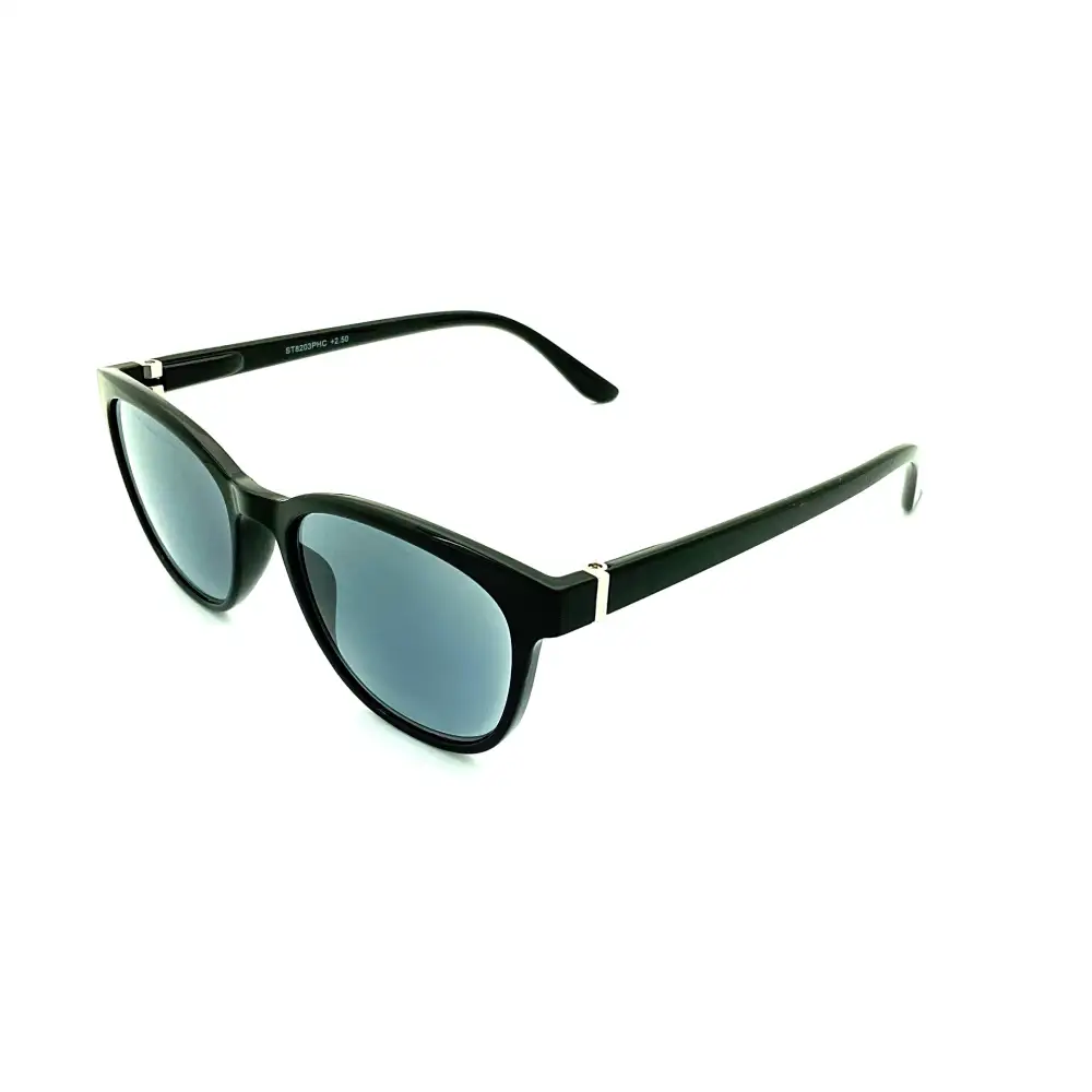 Round Full-Lens Photochromic Reading Sunglasses