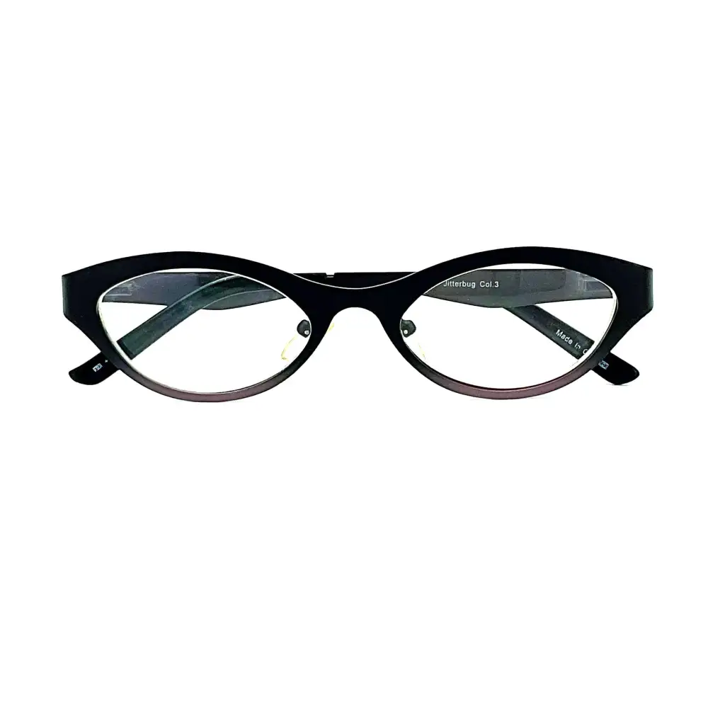 Oval Reading Glasses with Case