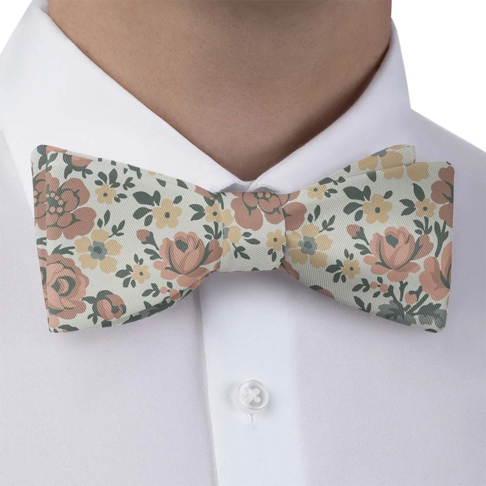 Timeless Floral Bow Tie