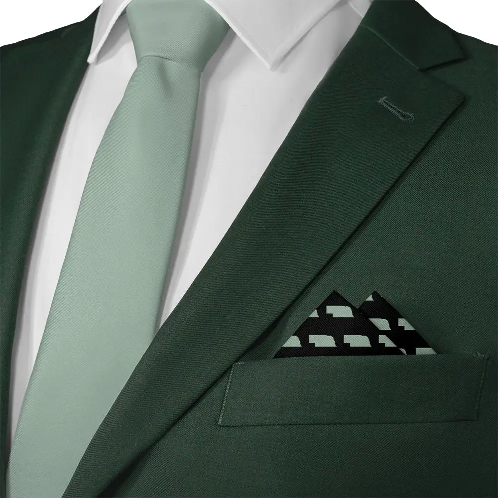Neat Composed Suit Pocket Square