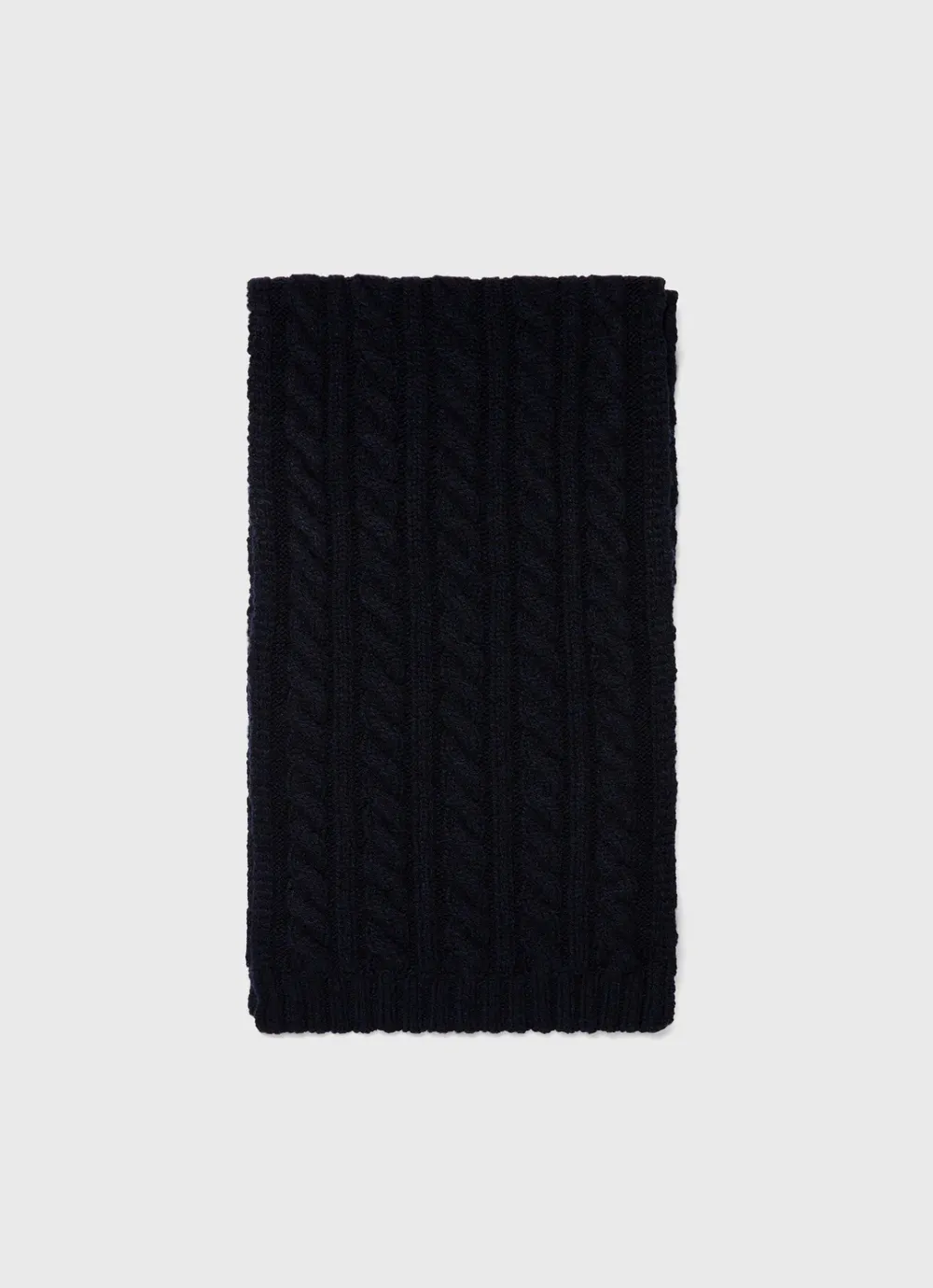 Lambswool Cable Scarf