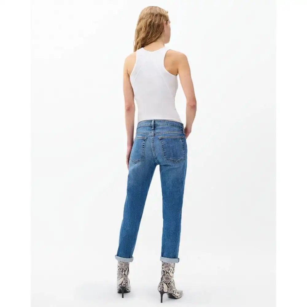 Straight-Leg Skinny Slim-Boyfriend Women's Jeans