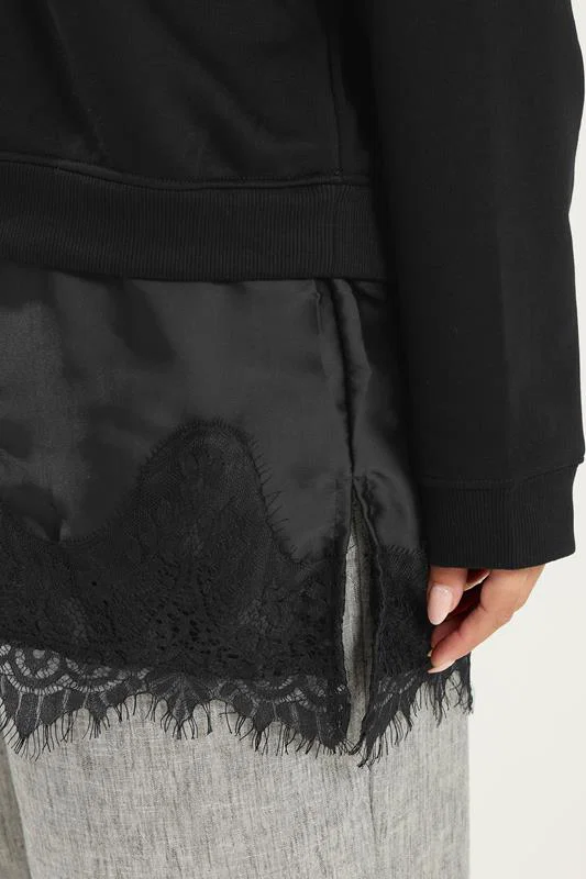 Black Lace 2-In-1 Jumper detail 3